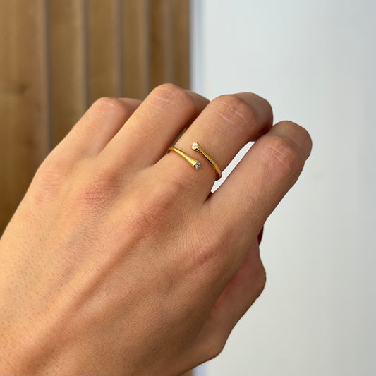 Open Bold Tiny Ring