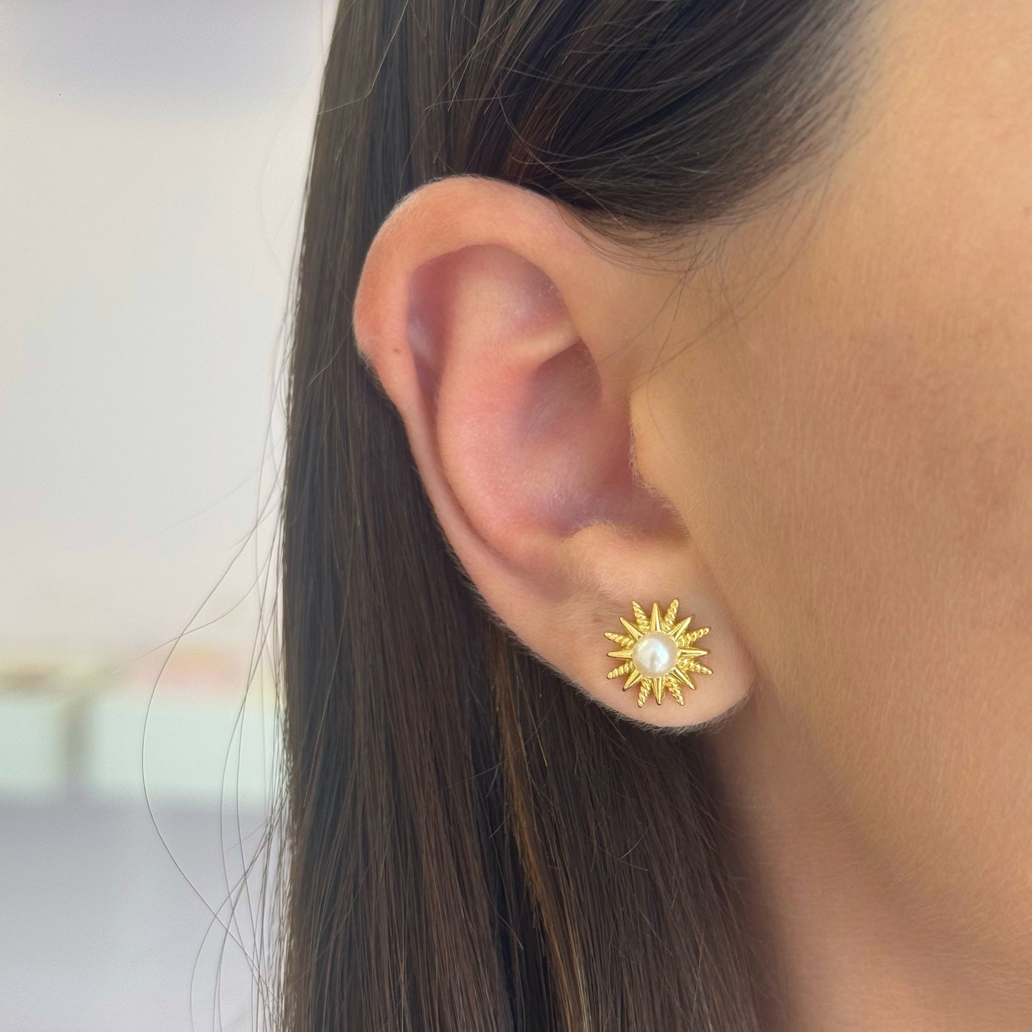 Sun Studs Earrings
