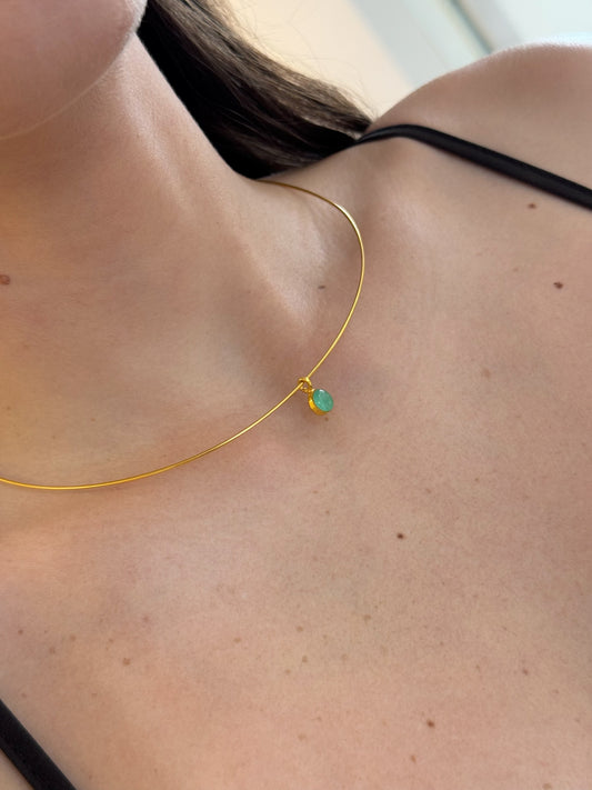 Color Choker Necklace