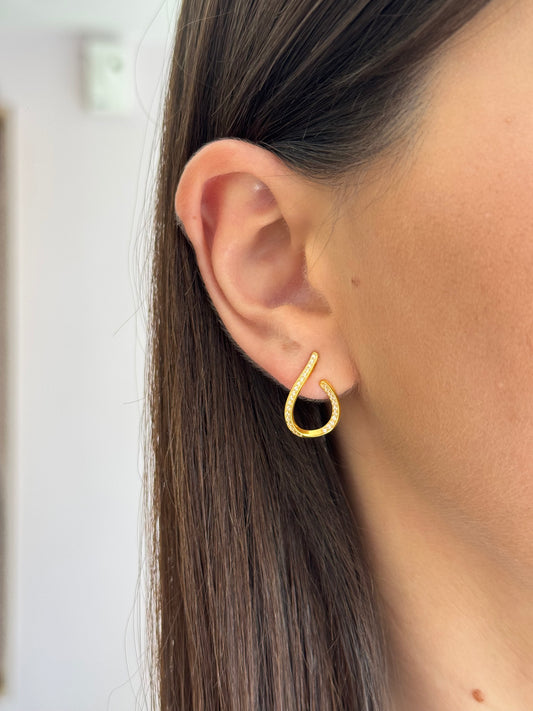 Curve Studs Earrings