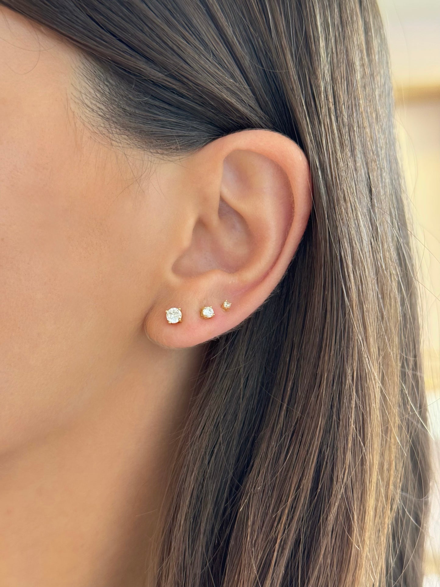 Zircons Studs Earrings