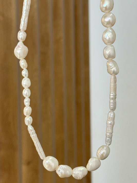 Moon Pearl Necklace