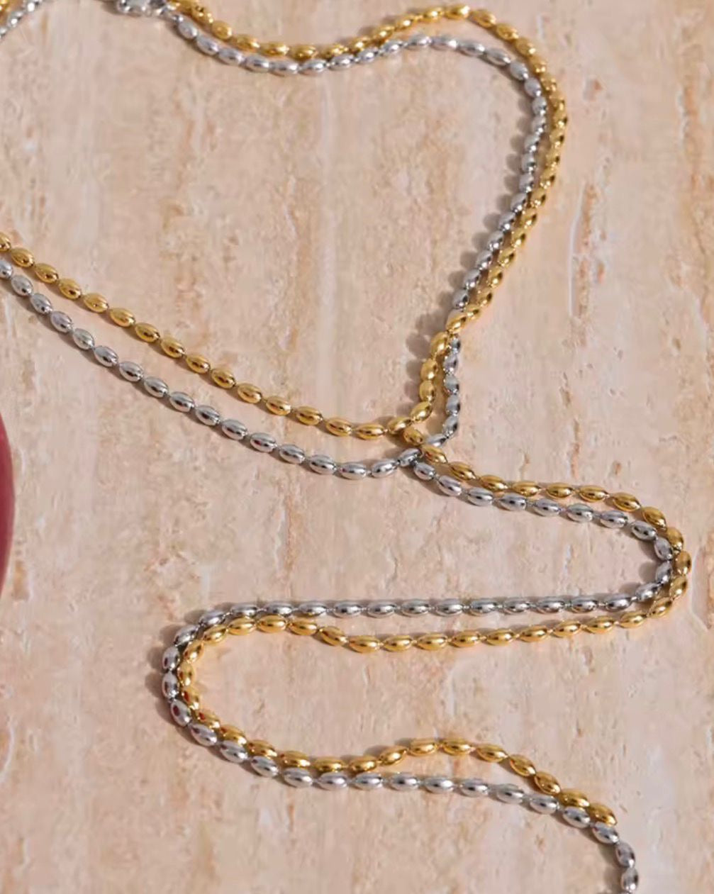 Tie Bubble Necklace