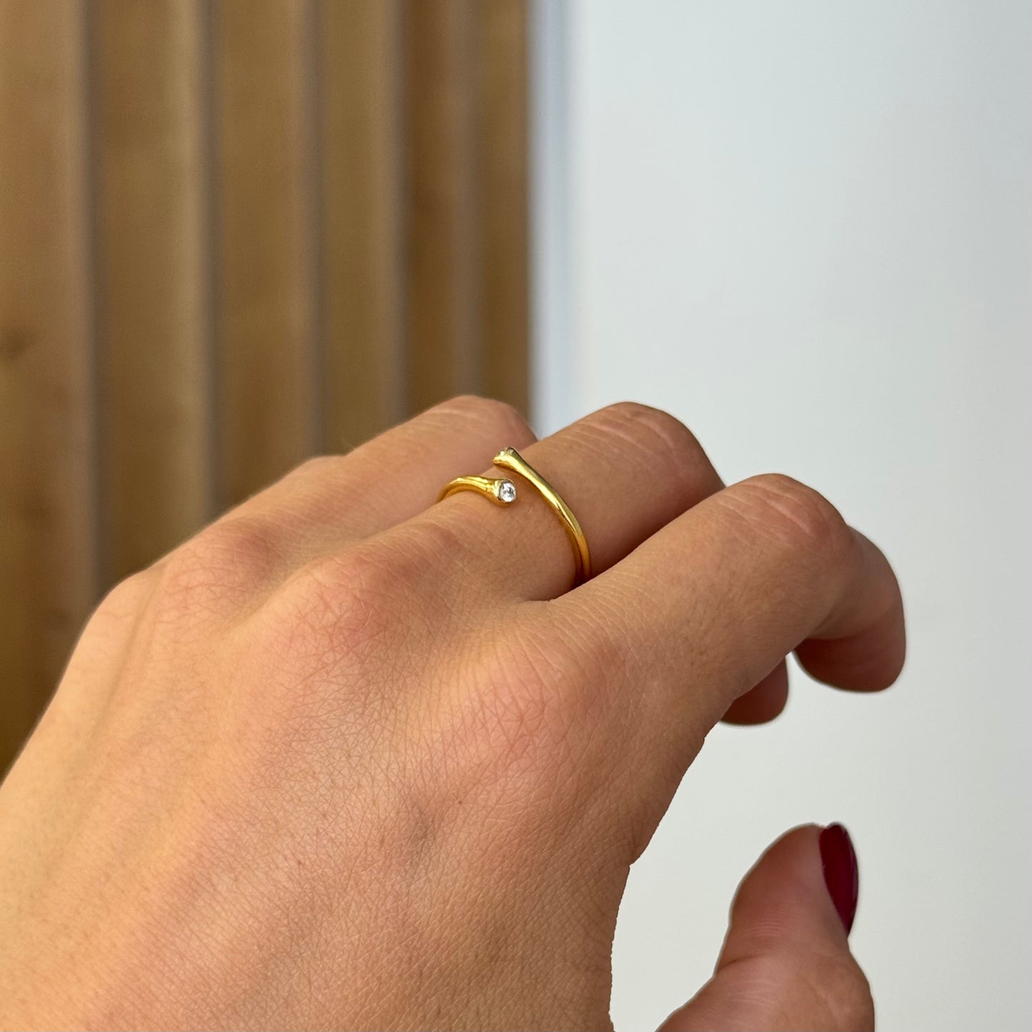 Open Bold Tiny Ring