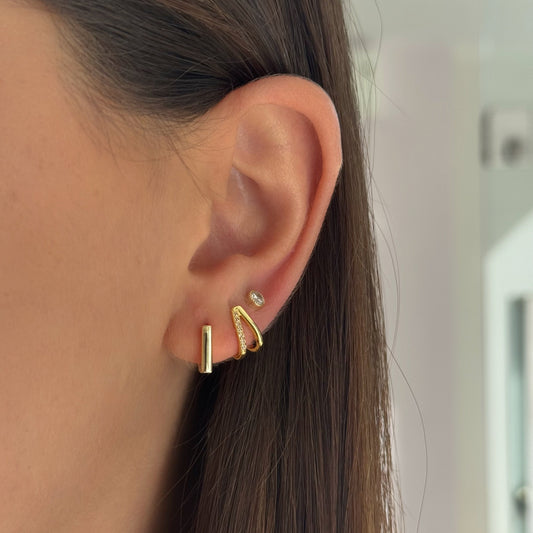 Square Tiny Earrings