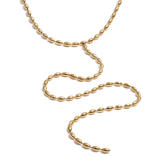 Tie Bubble Necklace