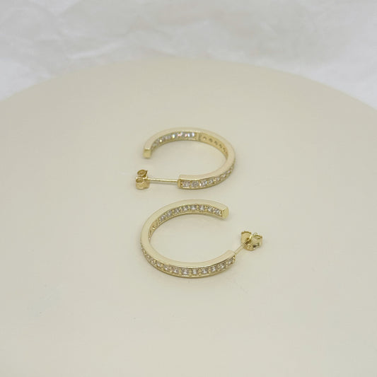 L In and Out Hoops Earrings