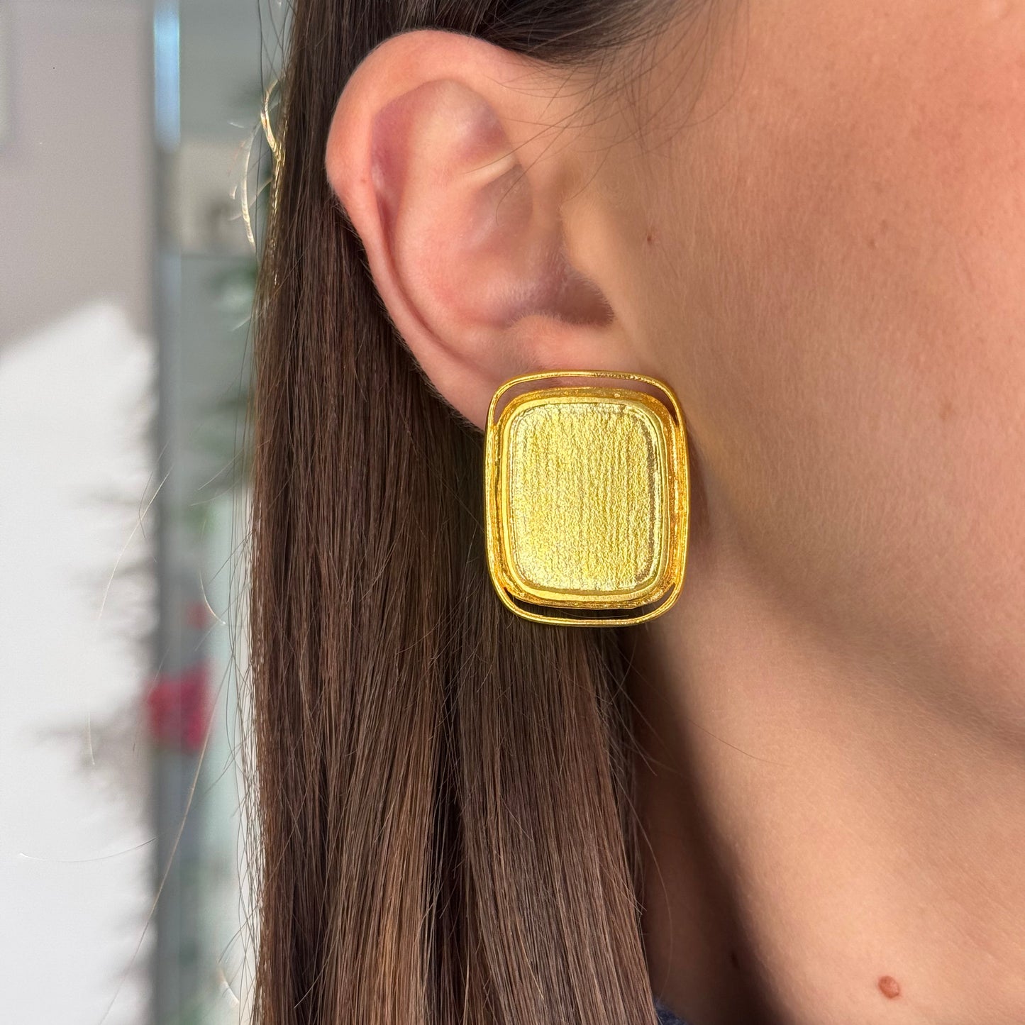 Square Jóia Earrings