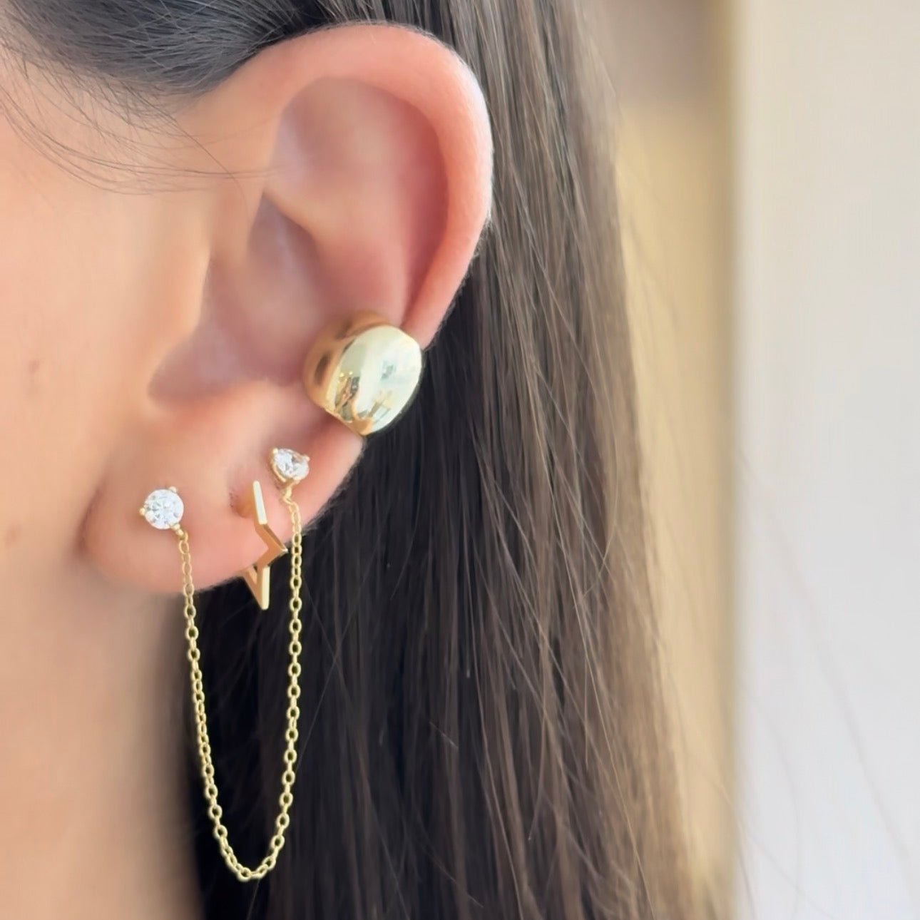 Maelle Drop Studs Earrings