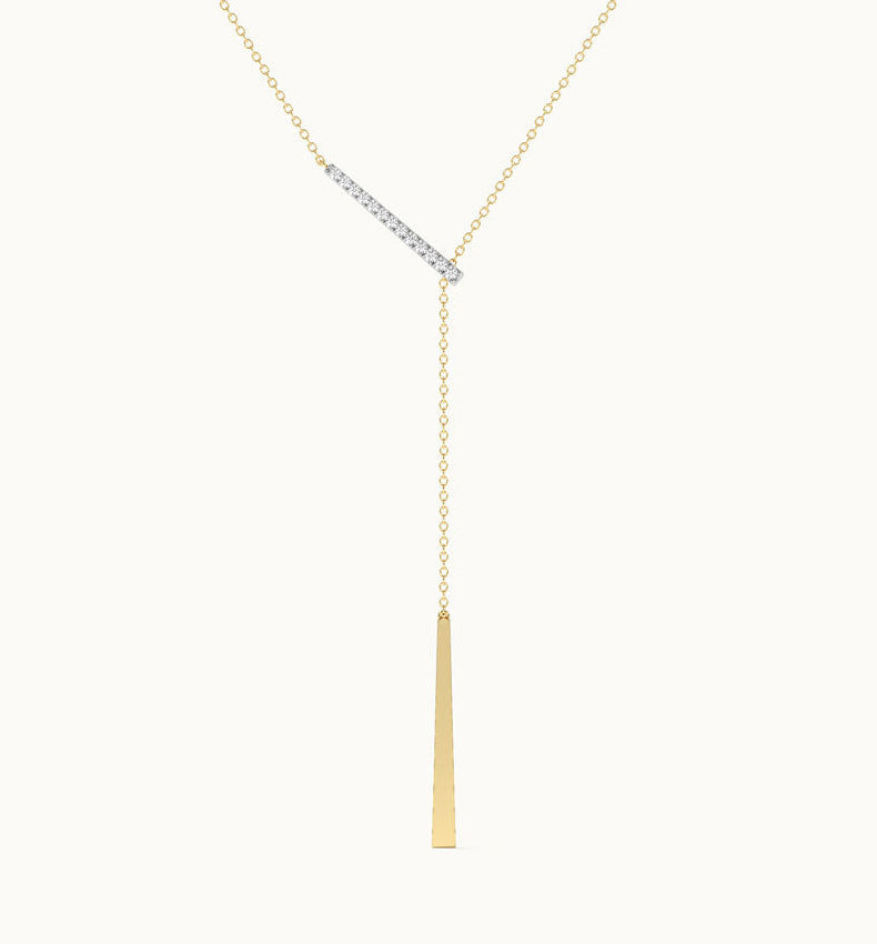 Tie Line Necklace
