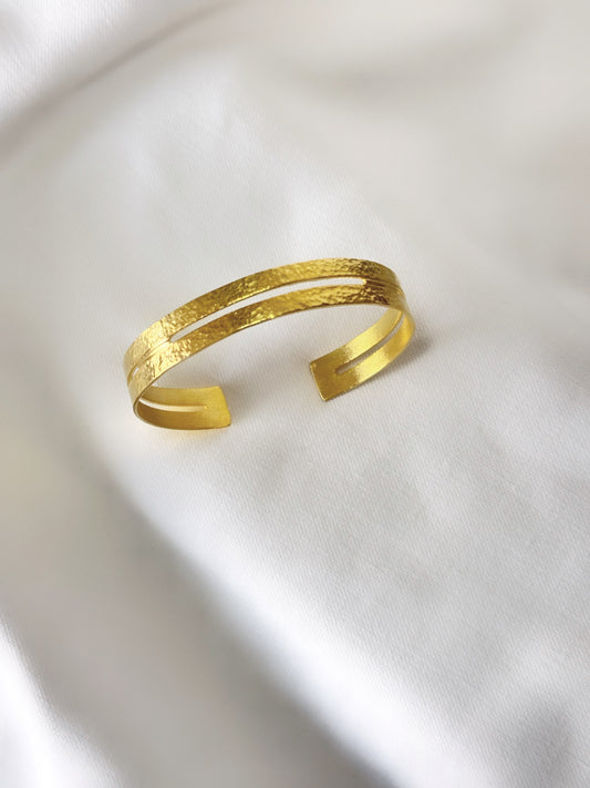 Doouble Line Bangle Bracelet