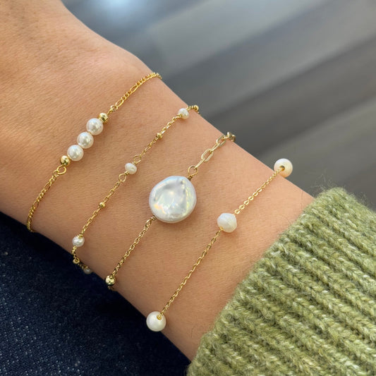 Pearl Half Bracelet