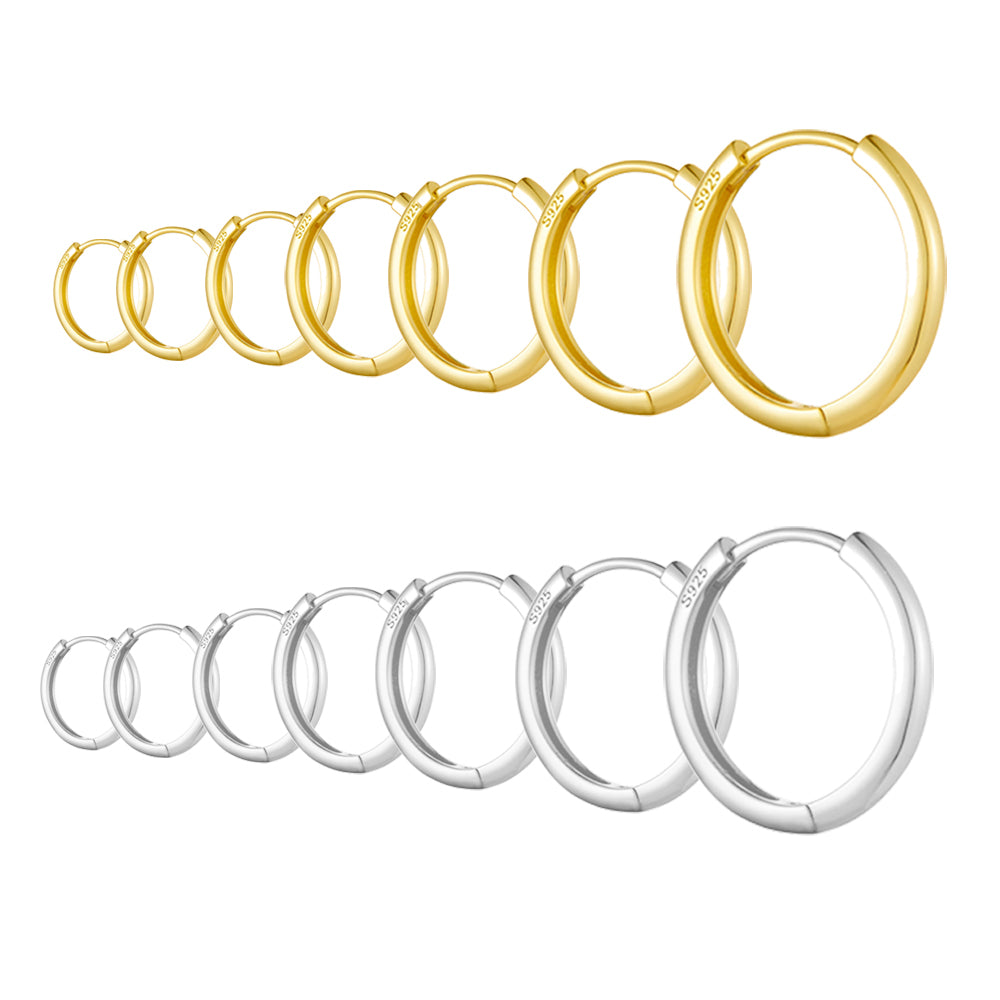 V.2 Classic Hoops Earrings