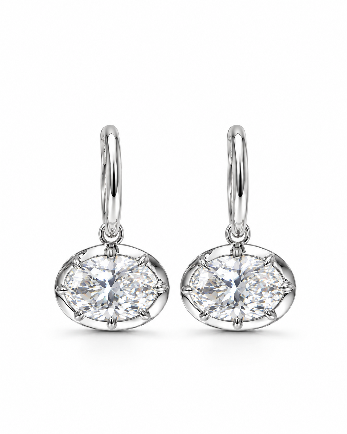 Hai Drop-Hoops Earrings