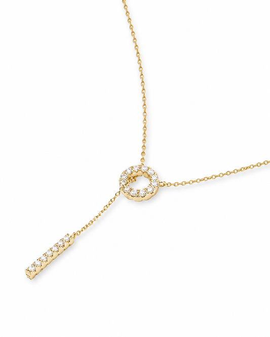 Aveline Tie Necklace