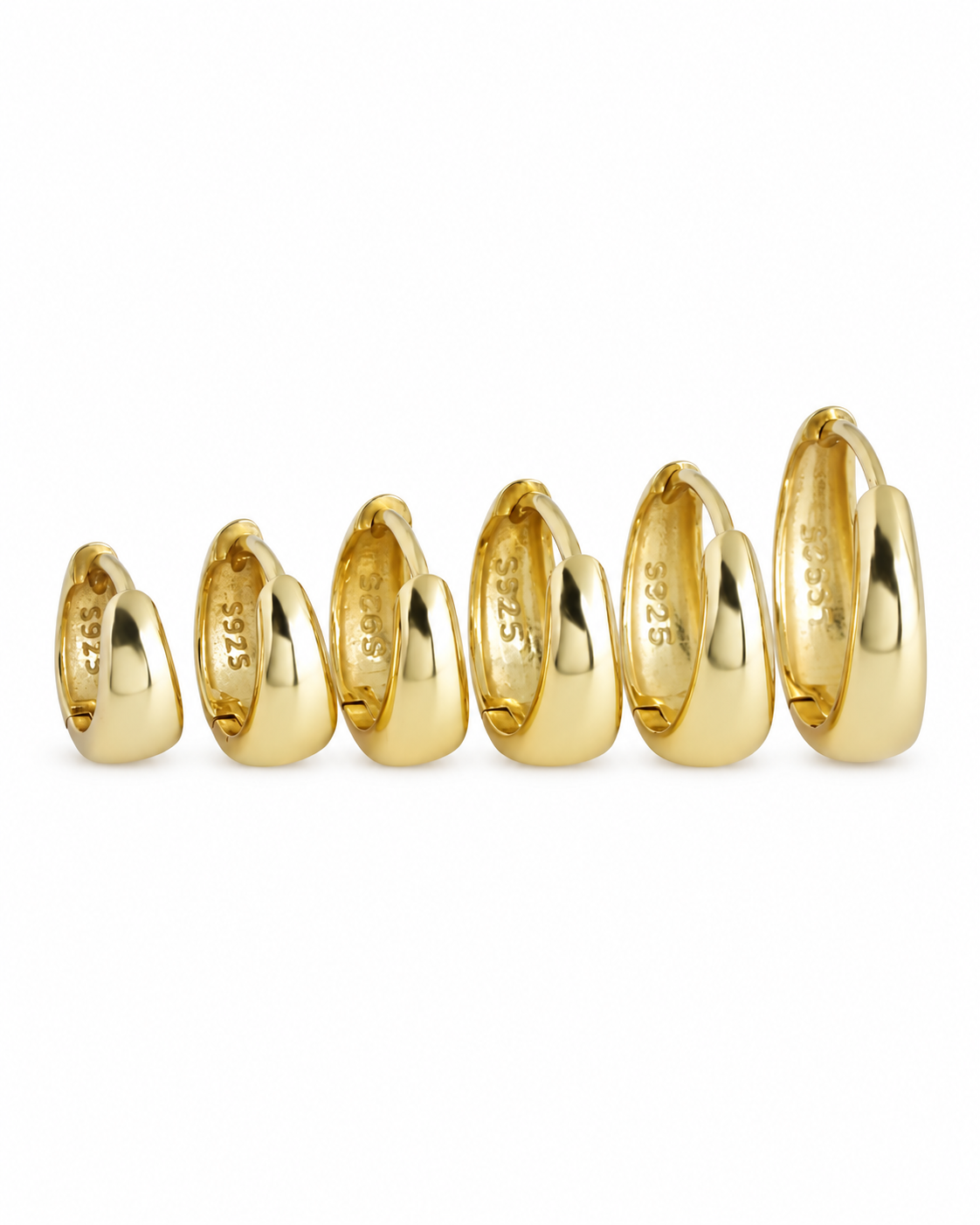 Classic Bold Hoops Earrings