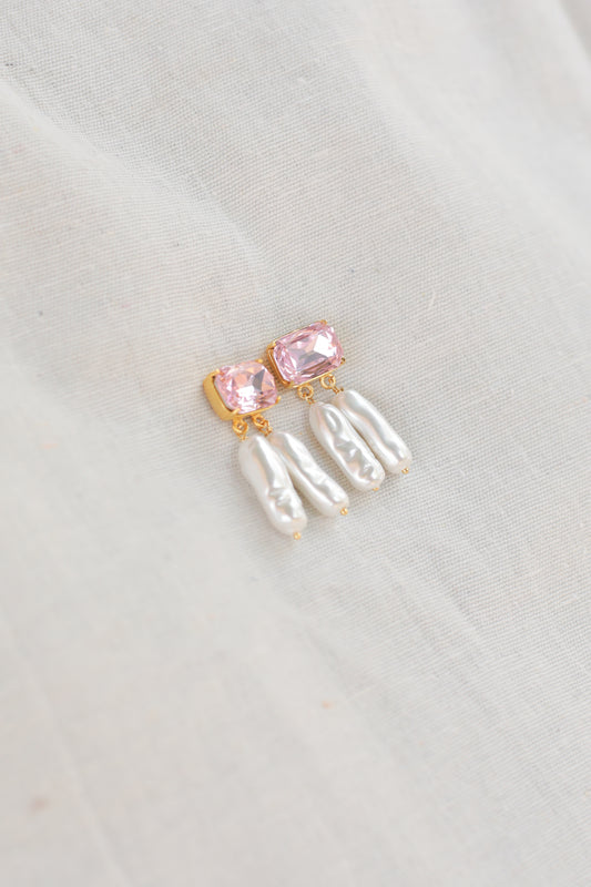 Mare Earrings / Light Pink