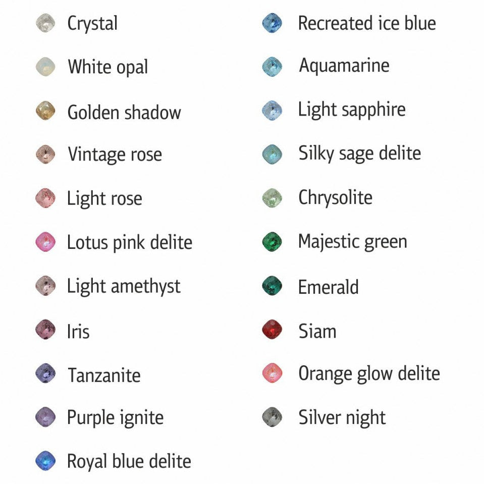 Cushion Swarovski Earrings