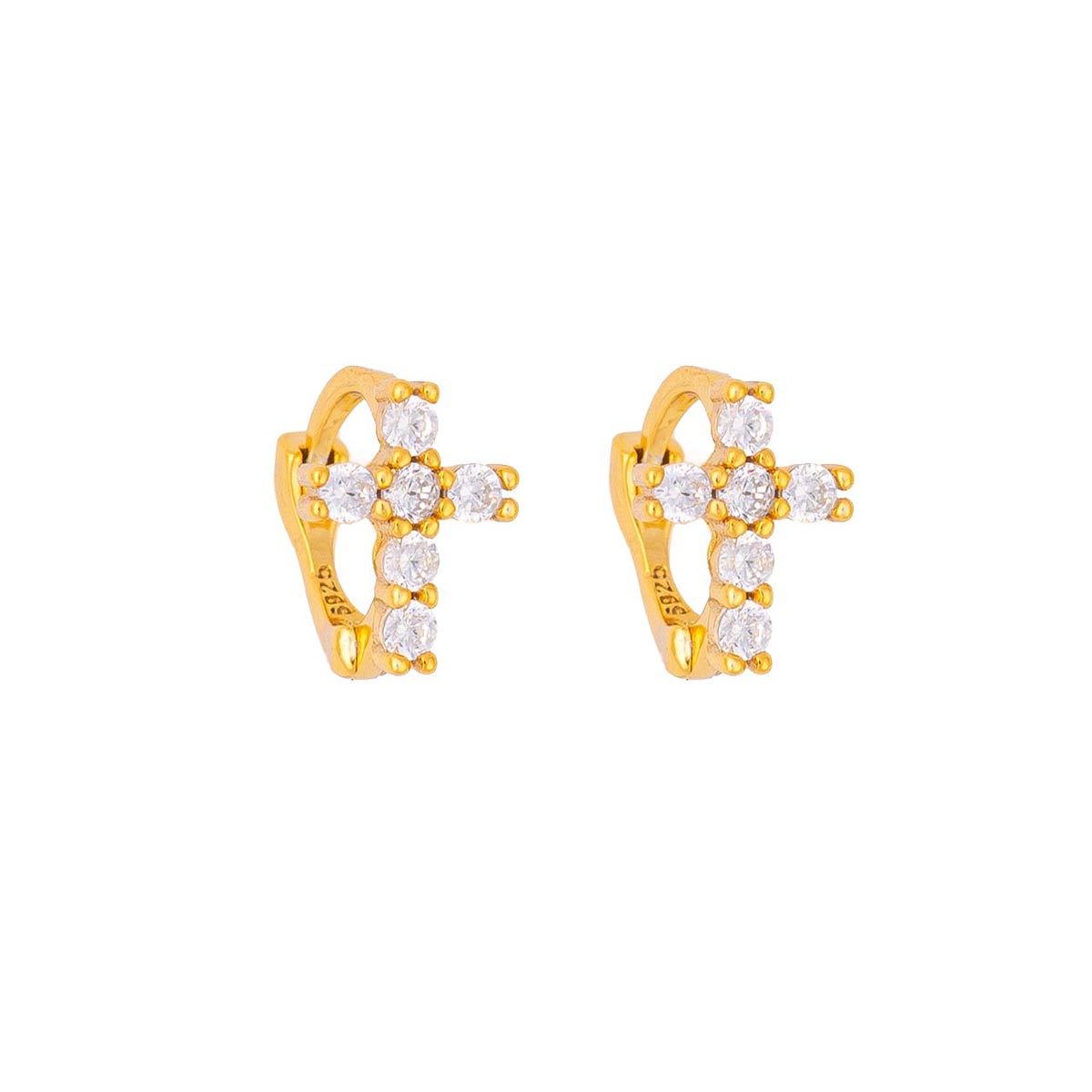 Cross Tiny Earrings
