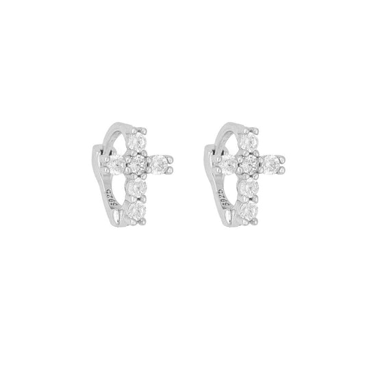 Cross Tiny Earrings