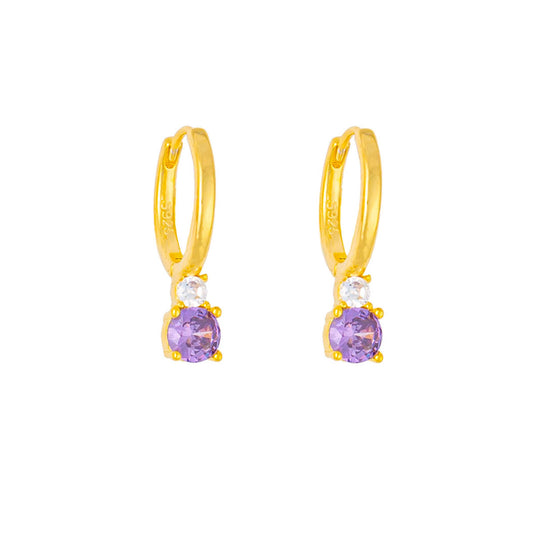 Zoe Hoops Earrings
