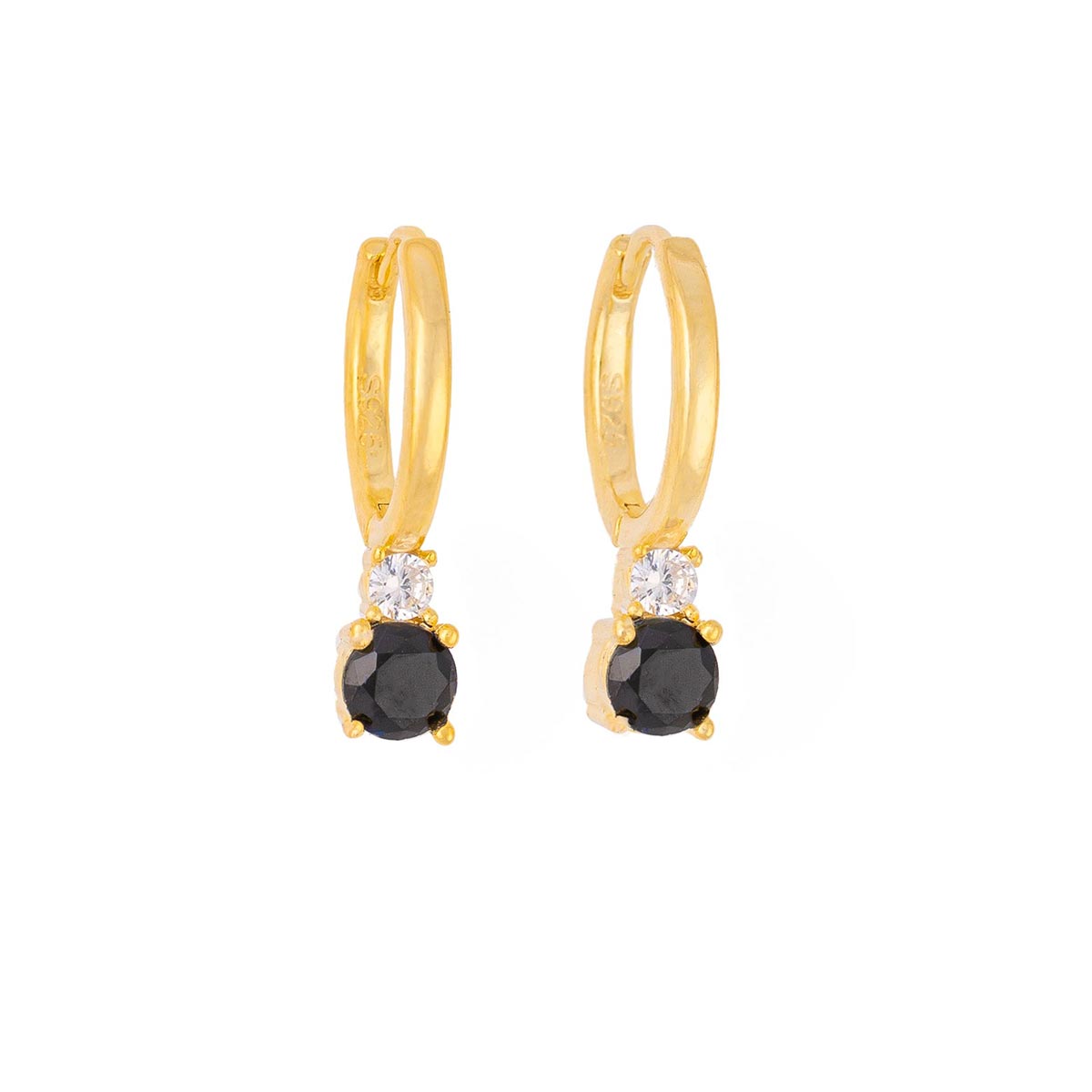Zoe Hoops Earrings