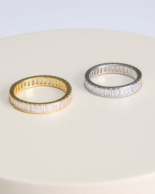 Eternity Baguette Rings