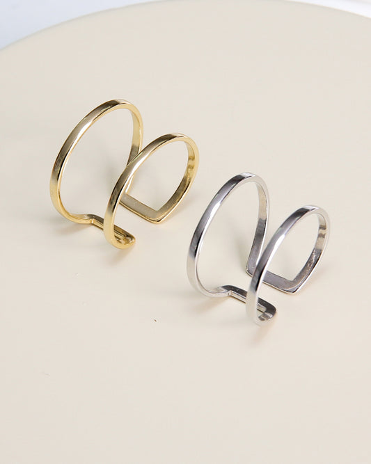 Double Line Ring