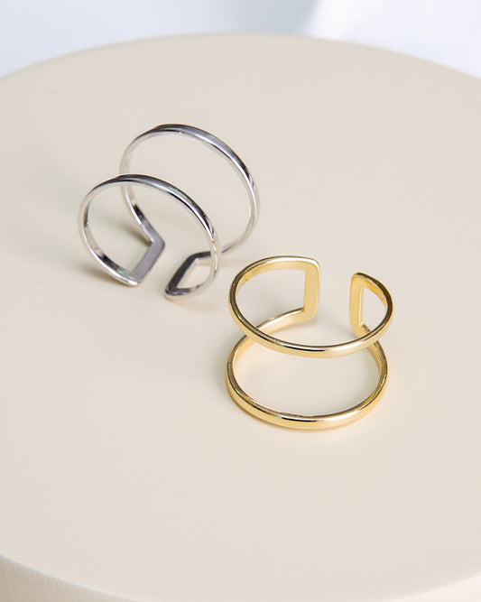 Double Line Ring