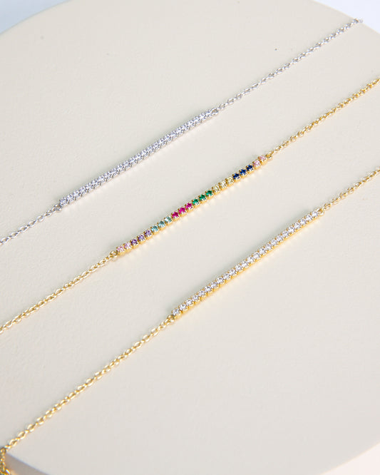 Half Tennis Bracelet