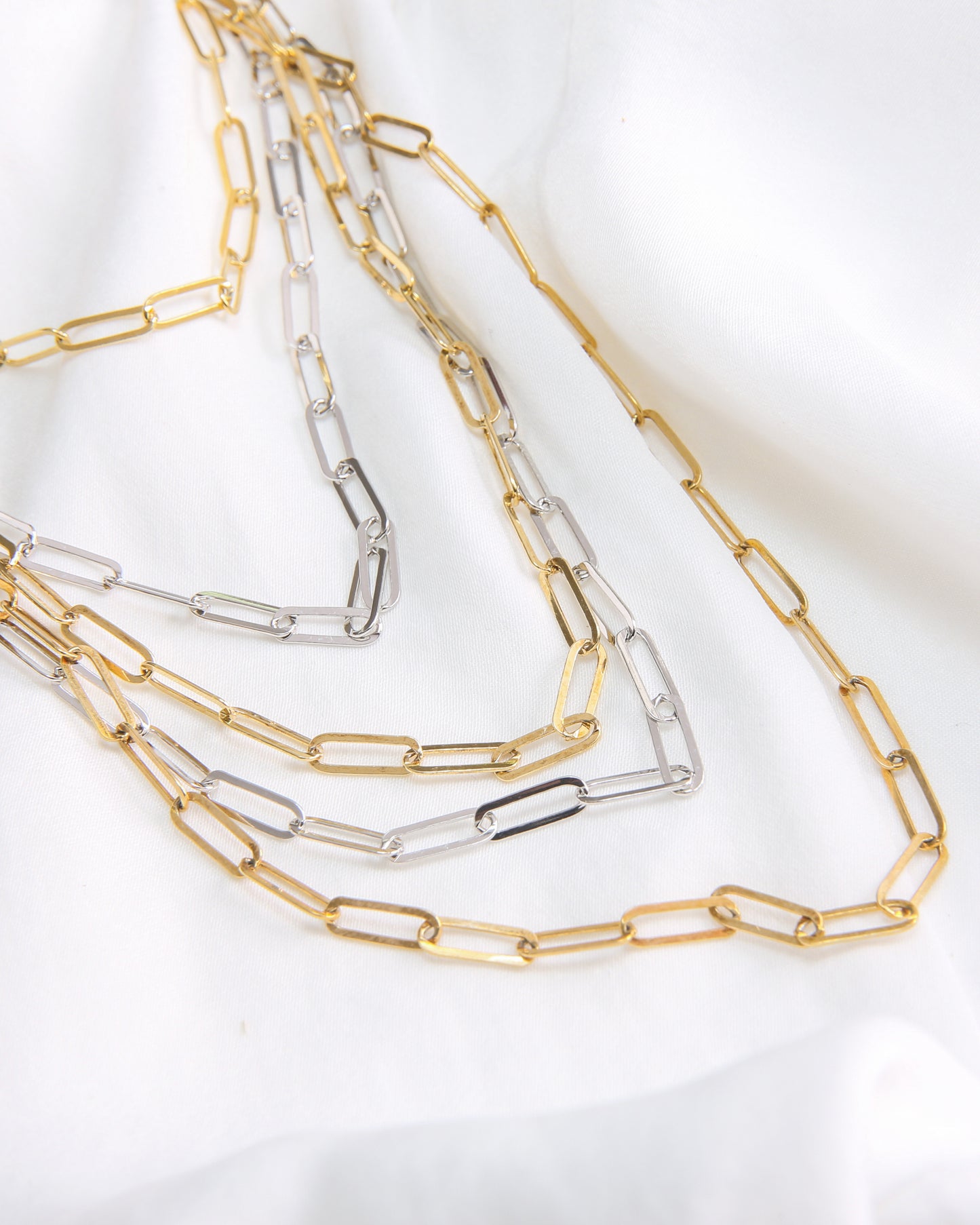Paperclip Chain Necklaces