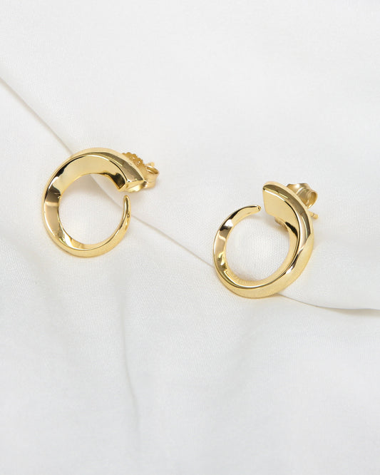 Open Circle Earrings