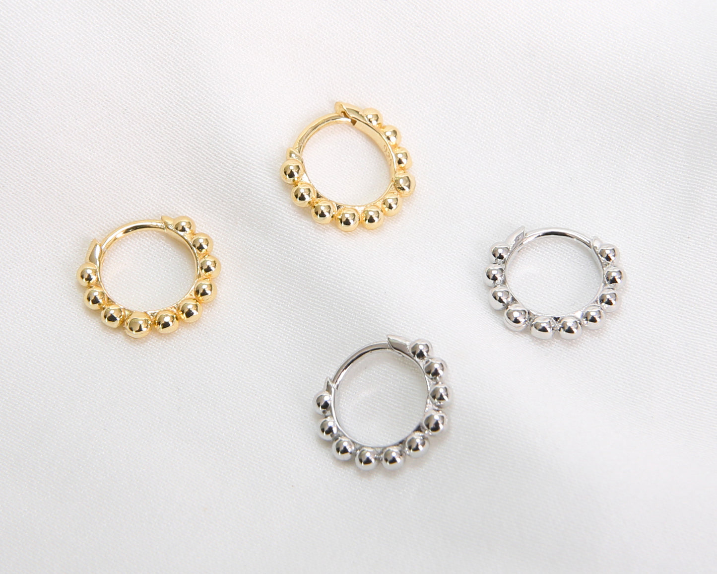 Tiny Bubbles Hoops – JOIA JEWELLERY CY
