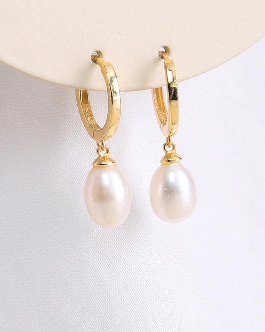 Pearl Hoops